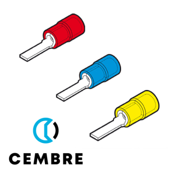 Cembre PVC Insulated Pin Terminals Cembre PVC Insulated Pin Terminals